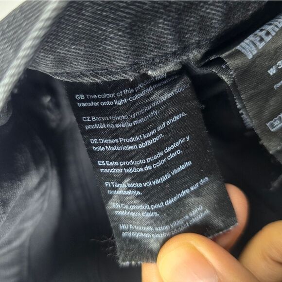 Weekday Form Skinny Jeans Tuned Black Men's size W 31 -‎ L 30 - Picture 7 of 11